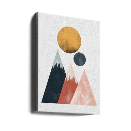 Wall art Two Moons