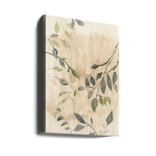 Artwork- Colour Washed Leaves No1-16X20inches-Gallery Wrapped (Ready to Hang)