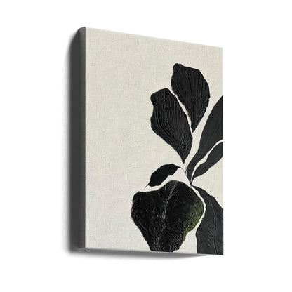 Artwork- Floral Abstract 1-16X20inches-Gallery Wrapped (Ready to Hang)