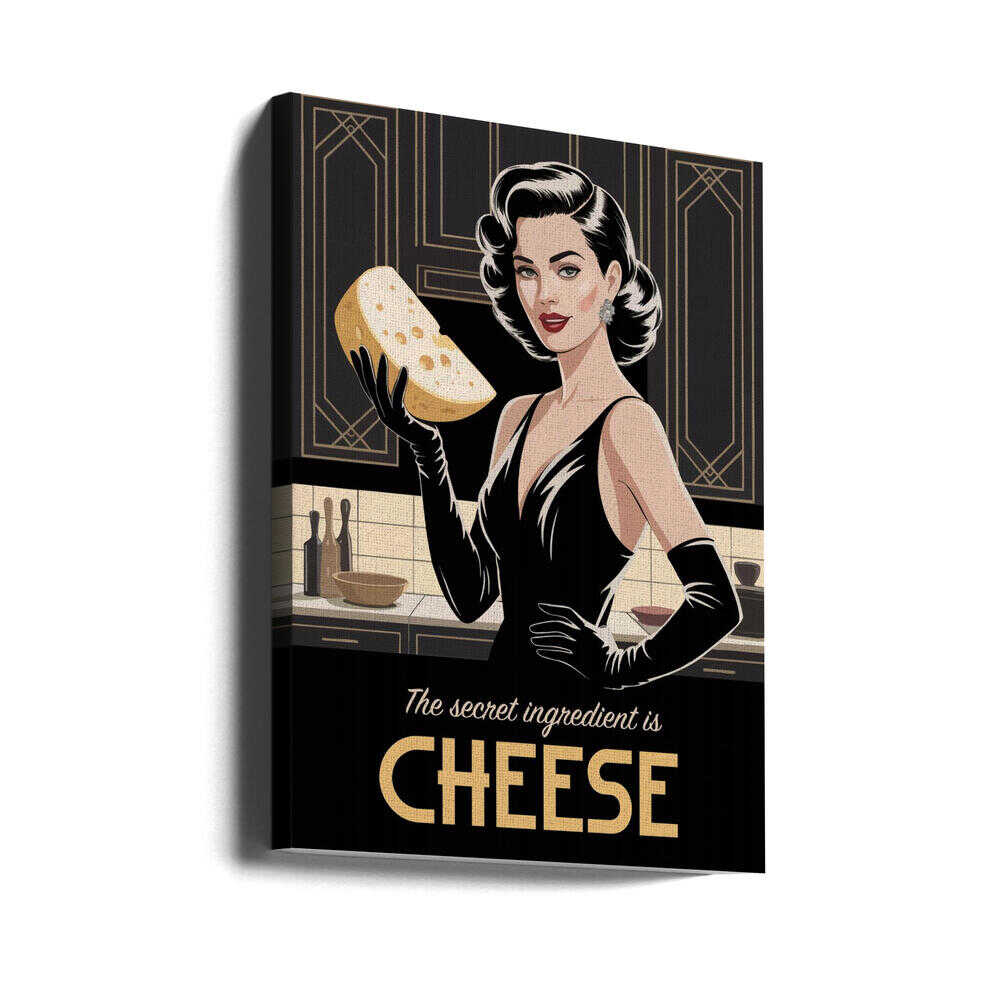 Wall art Cheesy Elegance