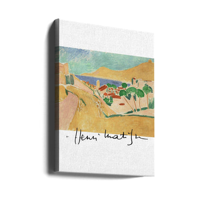 Artwork  Collioure En Aout Autographed 16X20-inches