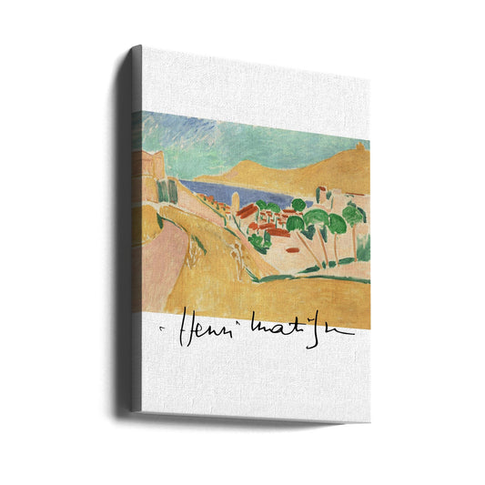 Artwork  Collioure En Aout Autographed 16X20-inches