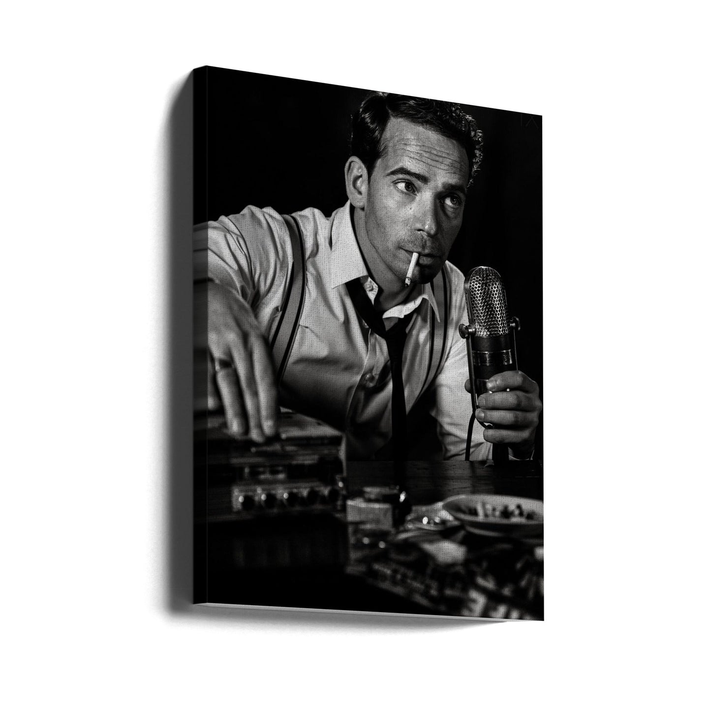 Artwork- ....good night and good luck...-16X20inches-Gallery Wrapped (Ready to Hang)