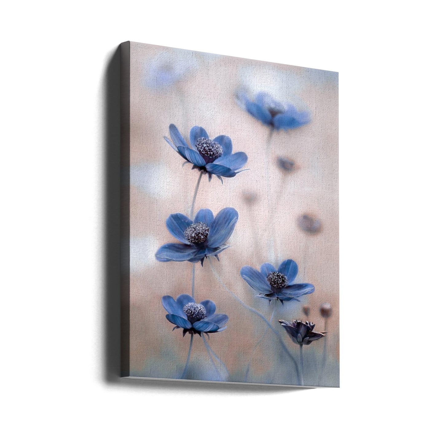  Cosmos blue Wall Artwork Gallery Wrapped (Ready to Hang)