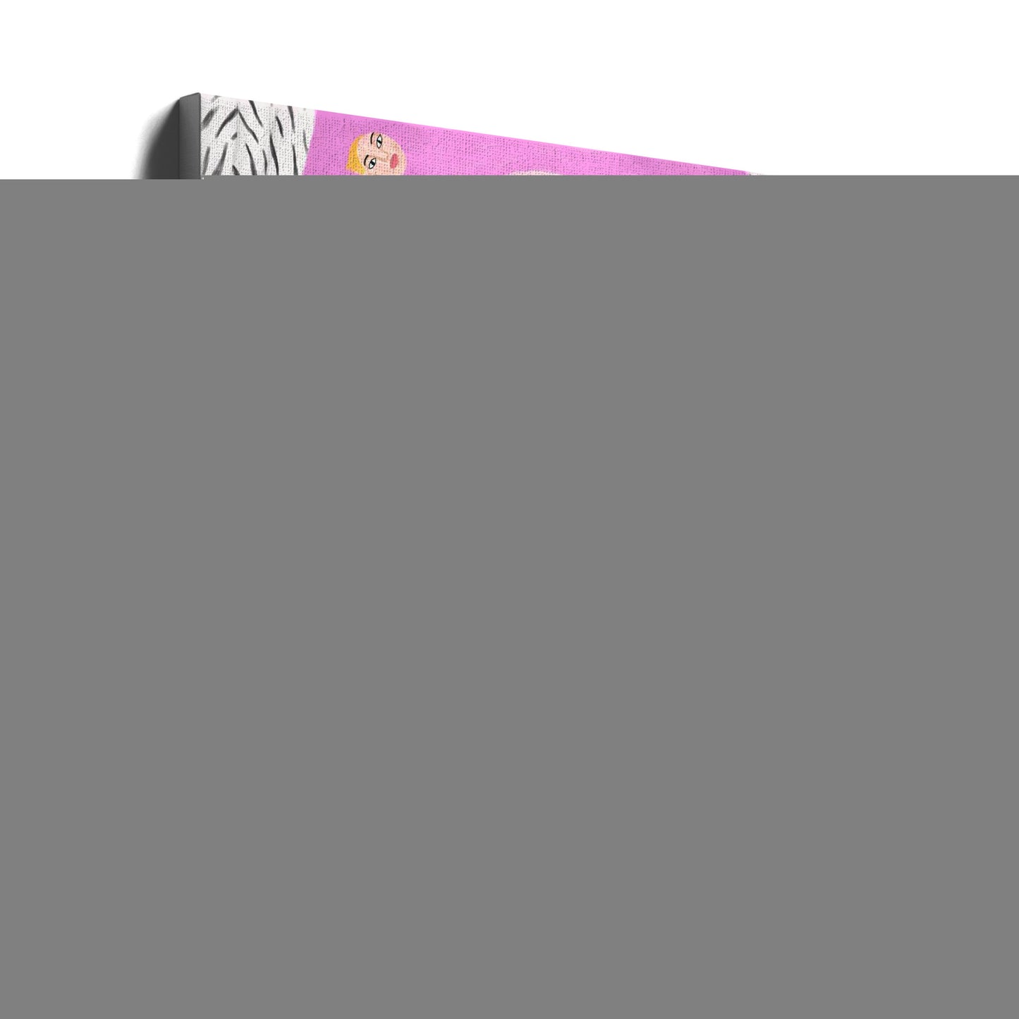  Cornichon d'amour Wall Artwork Gallery Wrapped (Ready to Hang)