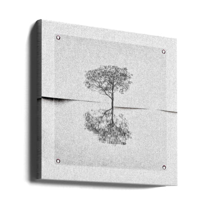 Artwork- Broken canvas.-24X24inches-Gallery Wrapped (Ready to Hang)