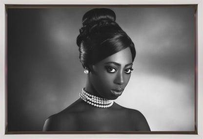 Artwork- The white pearls-36X24inches-Gallery Wrapped (Ready to Hang)
