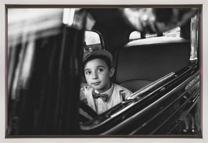 Artwork- Untitled-48X36inches-In White Floating Frame