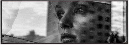 Artwork- Window-36X24inches-In Black Floating Frame