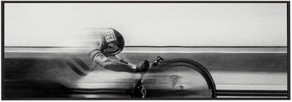 Artwork- Street Racer-36X24inches-In Black Floating Frame