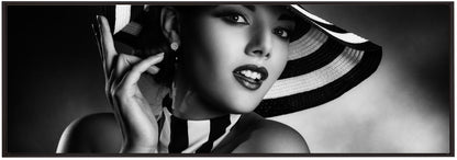 Artwork- Blackandwhite-36X24inches-In Black Floating Frame