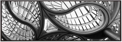 Wall art geometric entrance