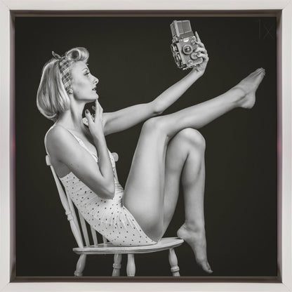 Artwork- Vintage Selfie-inches-