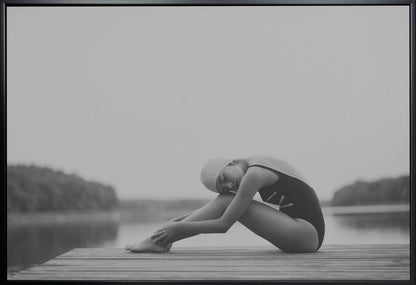 Artwork- lato-20X16inches-In White Floating Frame