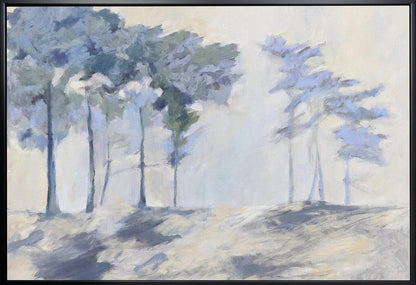 Artwork- Cypress-20X16inches-In White Floating Frame