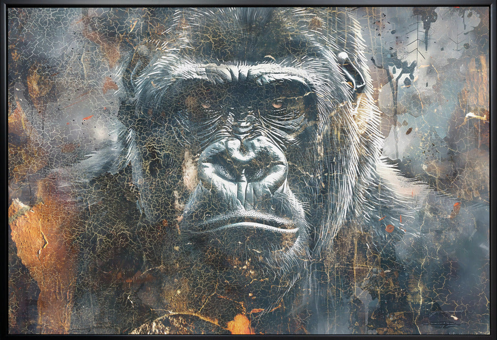  Animal Vintage Art Illustration Wallart 04 Wall Artwork Gallery Wrapped (Ready to Hang)