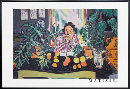 Artwork  Interno Con Vaso Etrusco 1940 20X16-inches