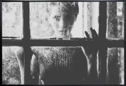 Artwork- Trapped-20X16inches-In White Floating Frame