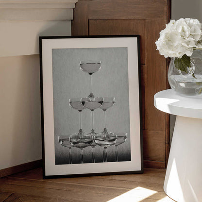 Wall art Champagne tower_9