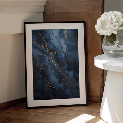 Wall art Blackout With Gold Vibes