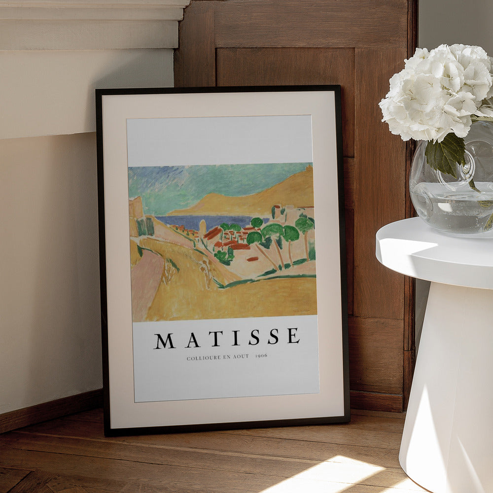 Artwork  Collioure En Aout Matisse 24X36-inches
