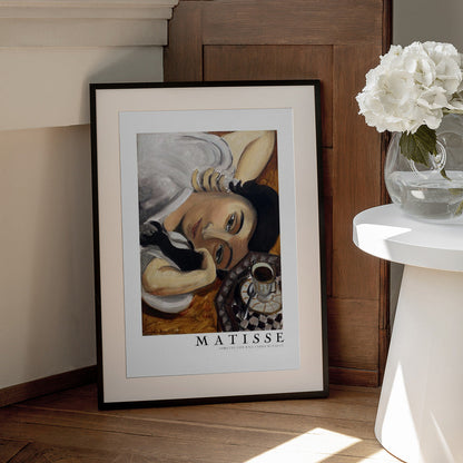 Artwork  Lorette Con Una Tazza Di Caffe 1916 Boarder 24X36-inches