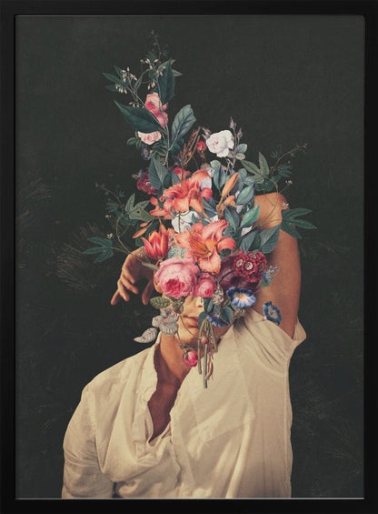  Roses Bloomed Everytime I Thought of You Wall Artwork Gallery Wrapped (Ready to Hang)