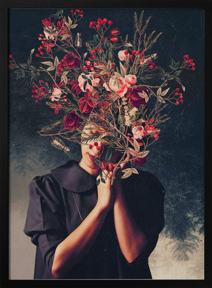 Artwork The Autumns After I Found You24X36inches- White Frame
