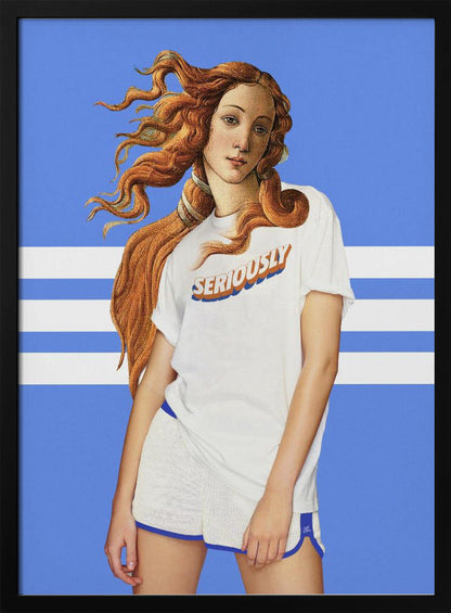 canvas prints Venus Outfit24X36inches- White Frame