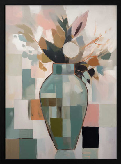 Wall art Abstract Vase