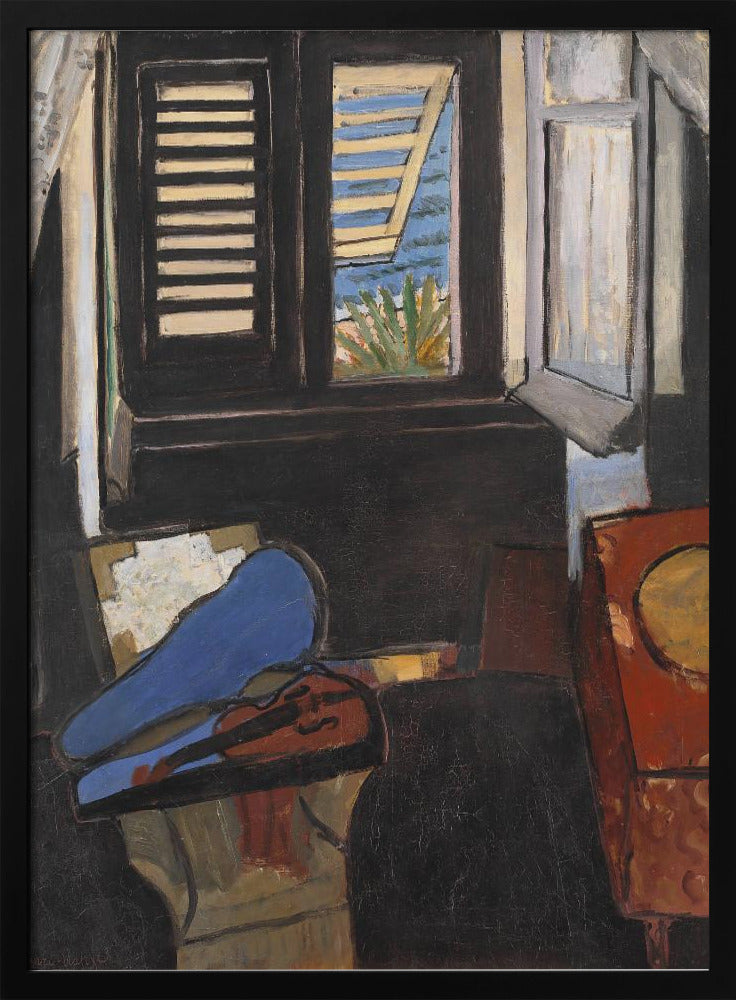 Artwork Intérieur Au Violon  36X48-inches