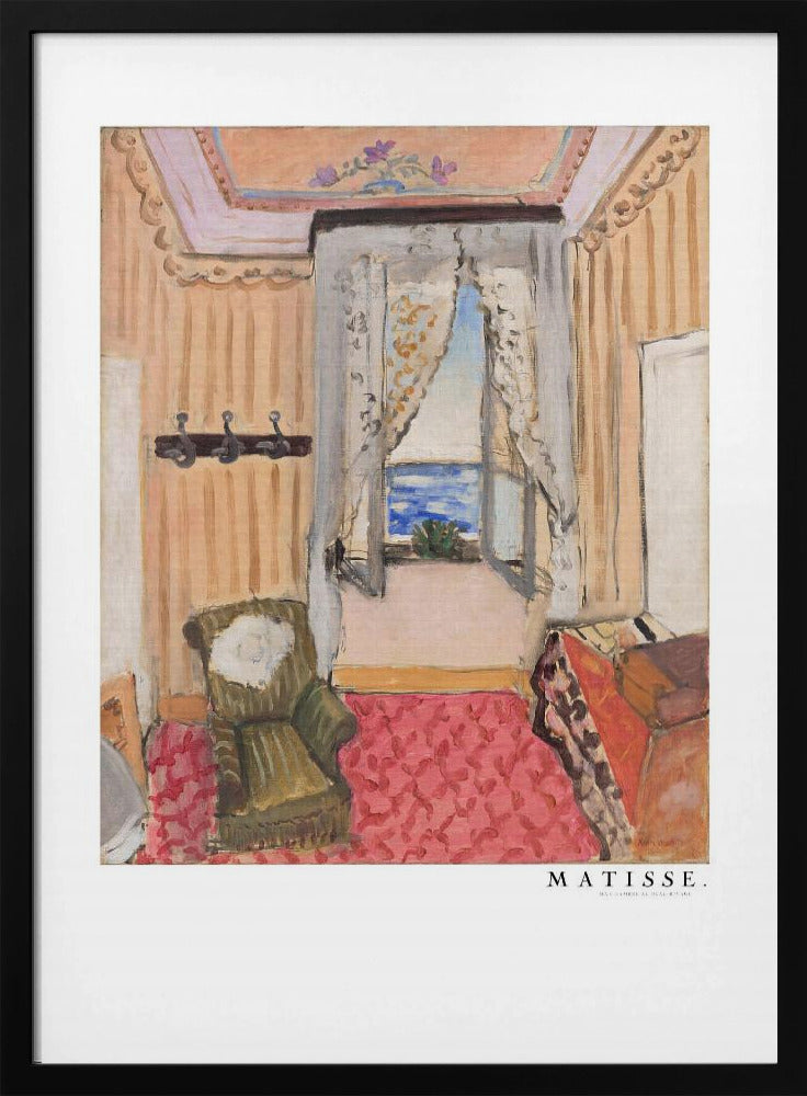 Artwork  Ma Chambre Au Beau Rivage Boarder 36X48-inches