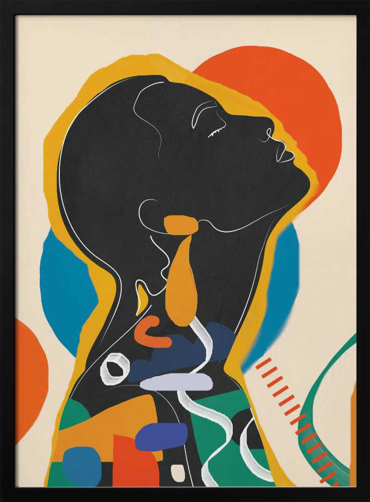 Wall art Modern Abstract Woman1