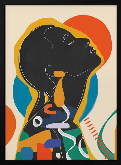 Wall art Modern Abstract Woman1