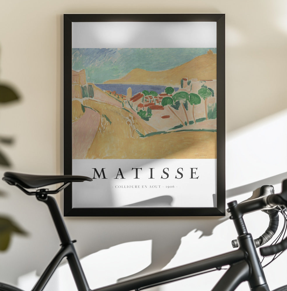 Artwork  Collioure En Aout Matisse 16X20-inches