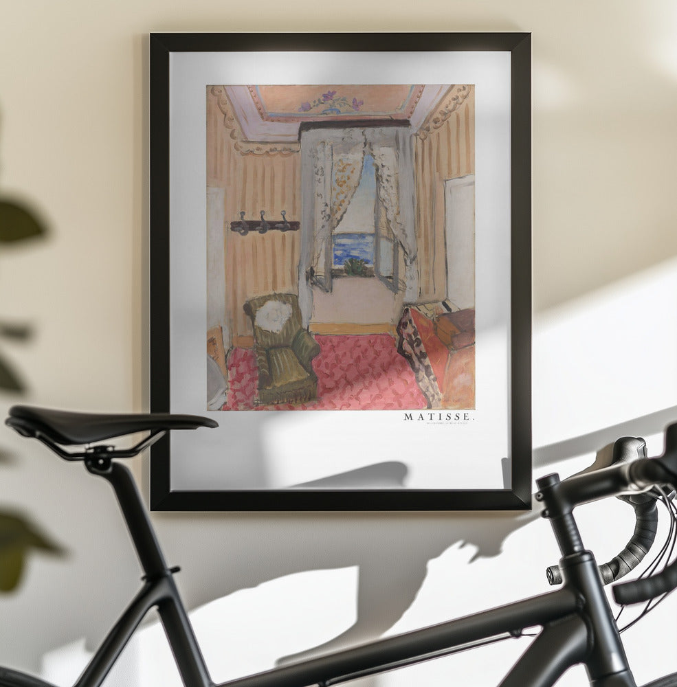 Artwork  Ma Chambre Au Beau Rivage Boarder 16X20-inches