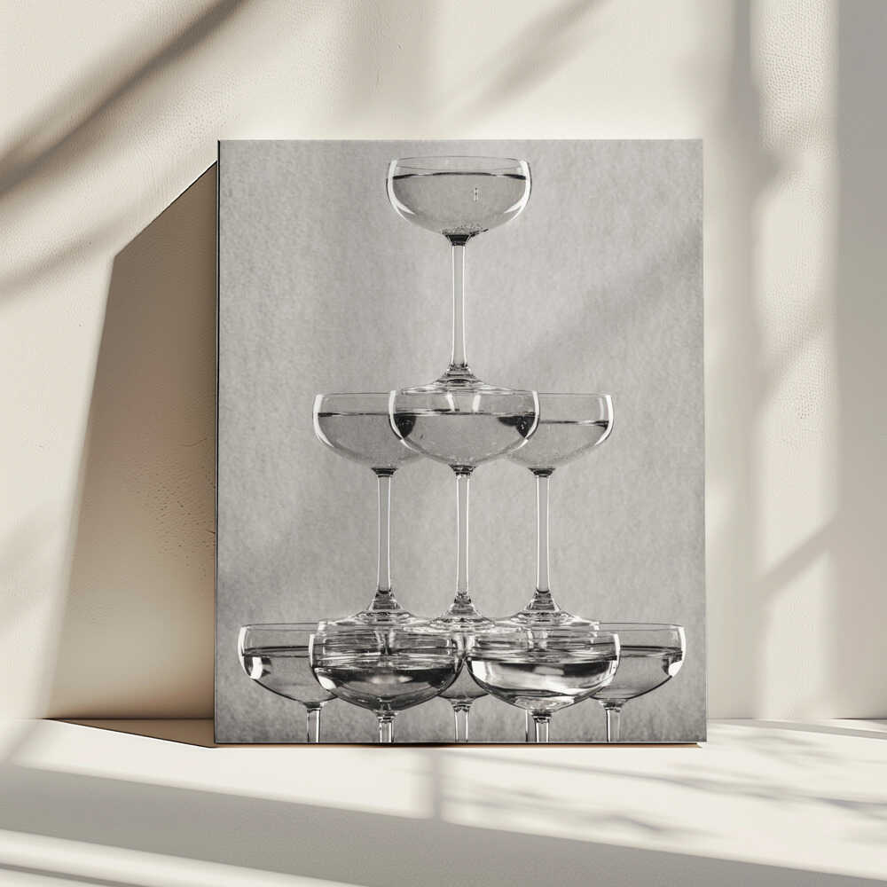 Wall art Champagne tower_9