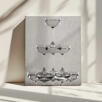 Wall art Champagne tower_9