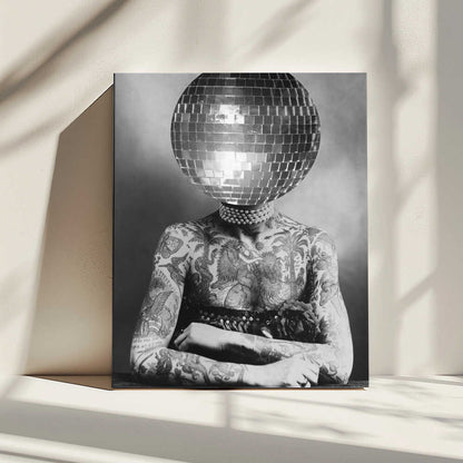Wall art DISCO VINTAGE PORTRAIT