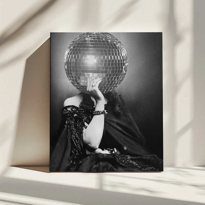 Wall art DISCO VINTAGE WOMAN