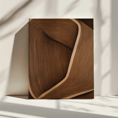 Wall art Caramel lines II