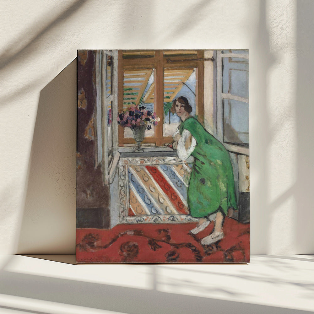 Artwork  Jeune Fille a La Mauresque Original 1942 24X36-inches