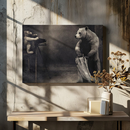 Artwork- hold that-36X24inches-In White Floating Frame