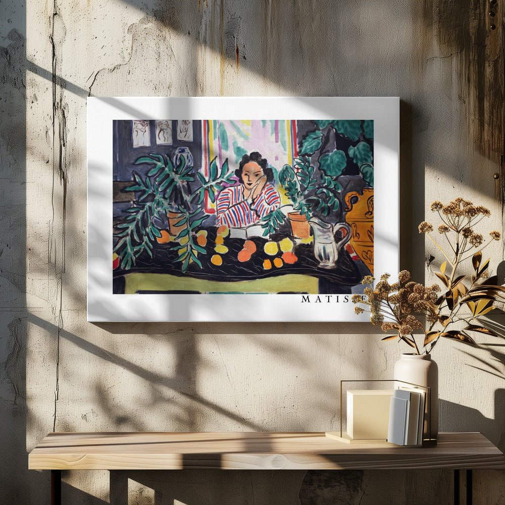 Artwork  Interno Con Vaso Etrusco 1940 36X24-inches
