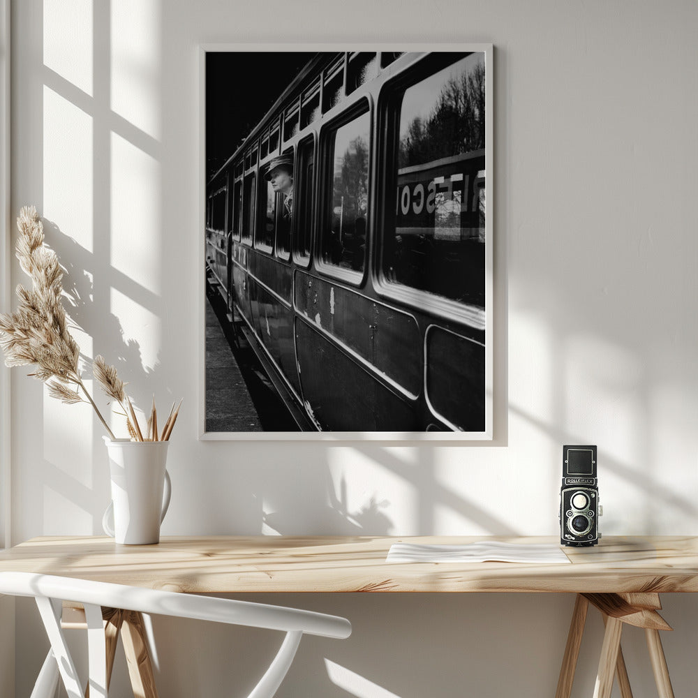 Artwork- The Goodbye Girl ....leaving-36X48inches-Gallery Wrapped (Ready to Hang)