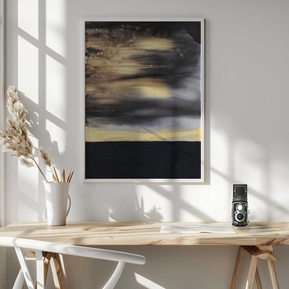 Wall art Black and Gold