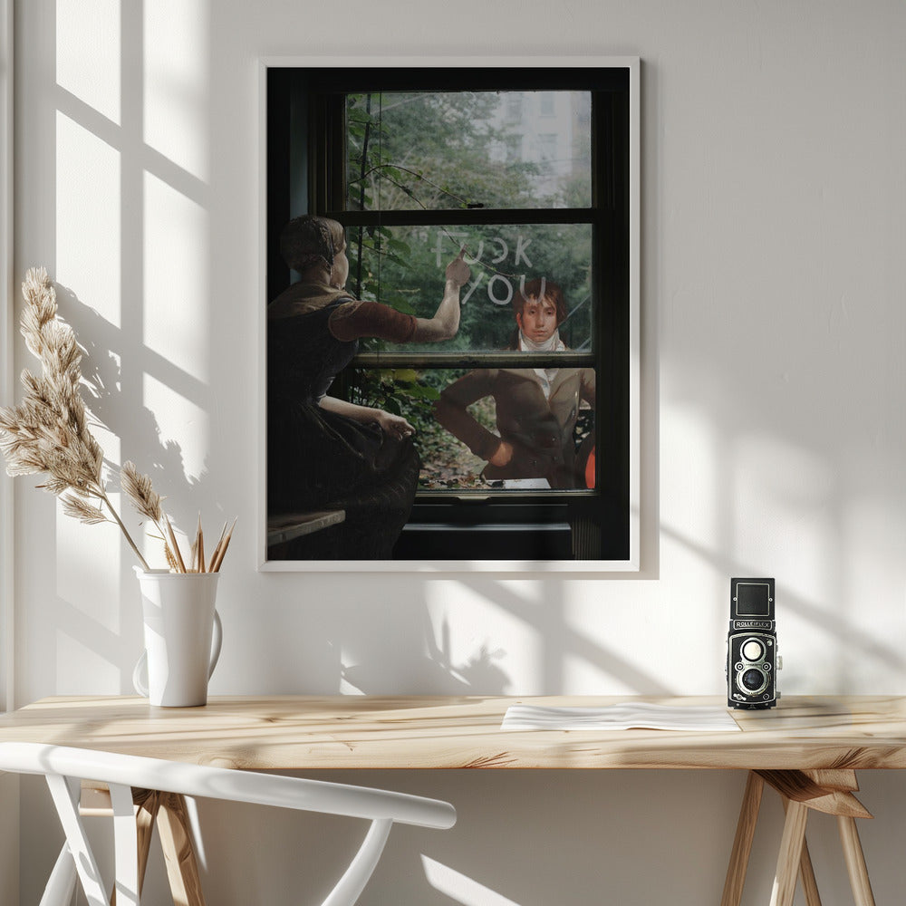 canvas prints A Kind Goodbye36X48inches- White Frame
