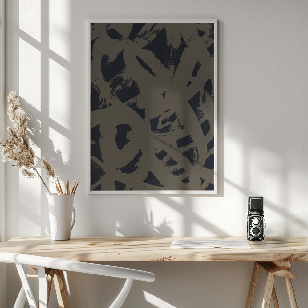Abstract Art Canvas Print-wall-art-abstract-brush-strokes-399y-36X48