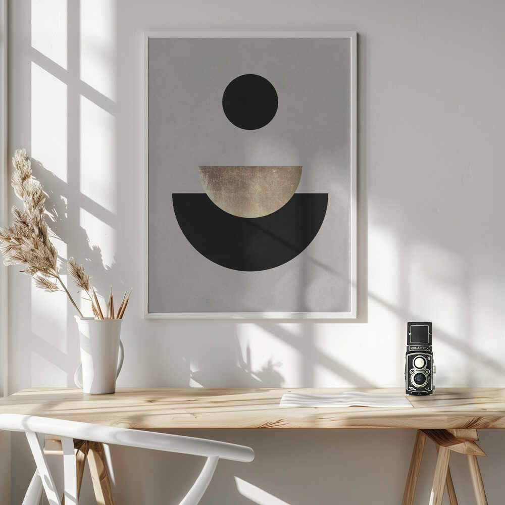 Wall art Lines and circles 24