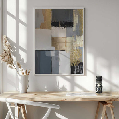 Wall art Golden Greys 2